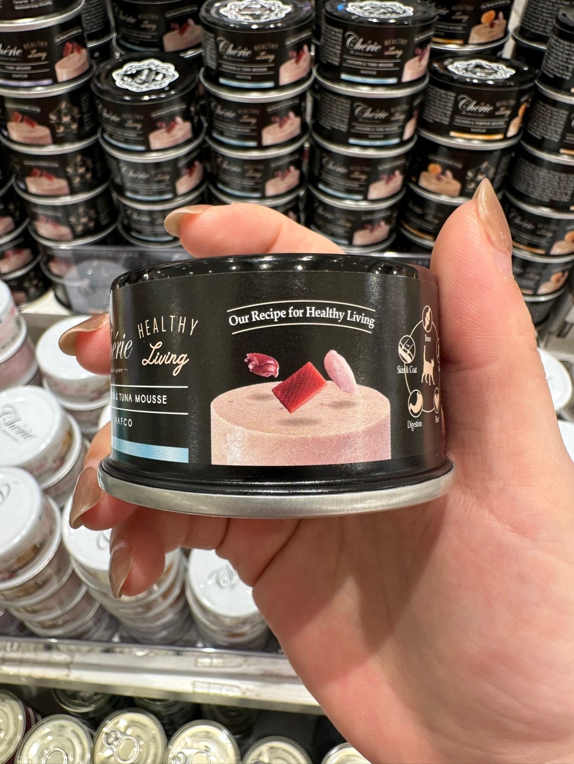 港购 台湾Cherie經典慕絲貓主食罐(雞肉+南瓜)80g,淘宝优惠券,粉丝福利购,淘宝优惠卷