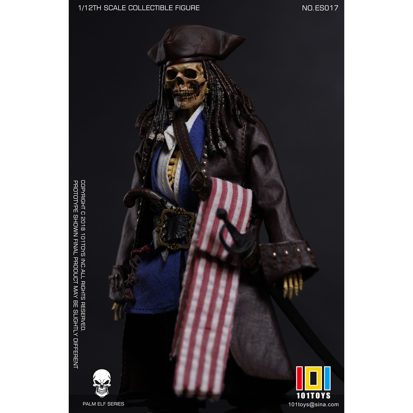 预售 101TOYS 1/12 加勒比骷髅海盗 杰克船长 铁钩船长 水手 兵人,淘宝优惠券,粉丝福利购,淘宝优惠卷