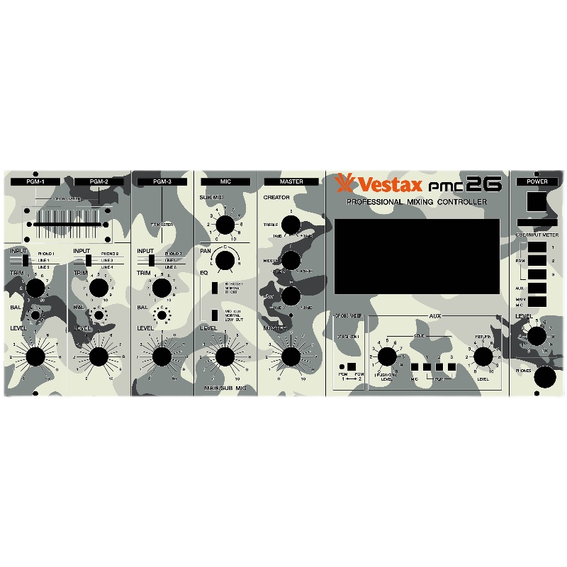 vestax  pmc 26 混音台面板贴膜 威士达pmc-26炫彩贴 可专属定制 - 图2