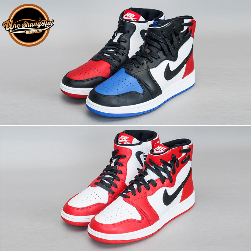 北卡大学 Air Jordan 1 Rebel AJ1拉链芝加哥Top3鸳鸯 AT4151-100 - 图0