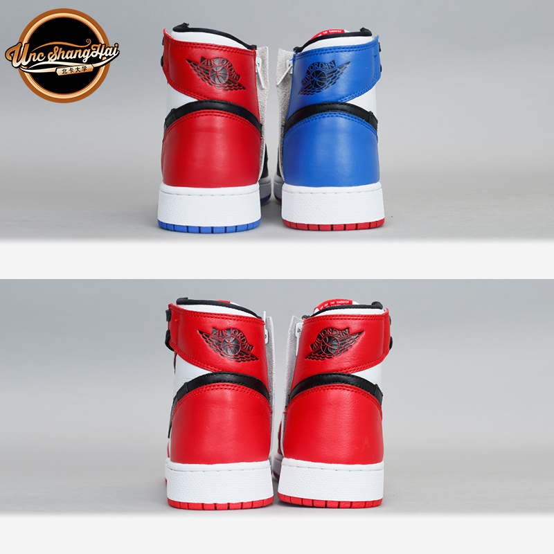 北卡大学 Air Jordan 1 Rebel AJ1拉链芝加哥Top3鸳鸯 AT4151-100 - 图2