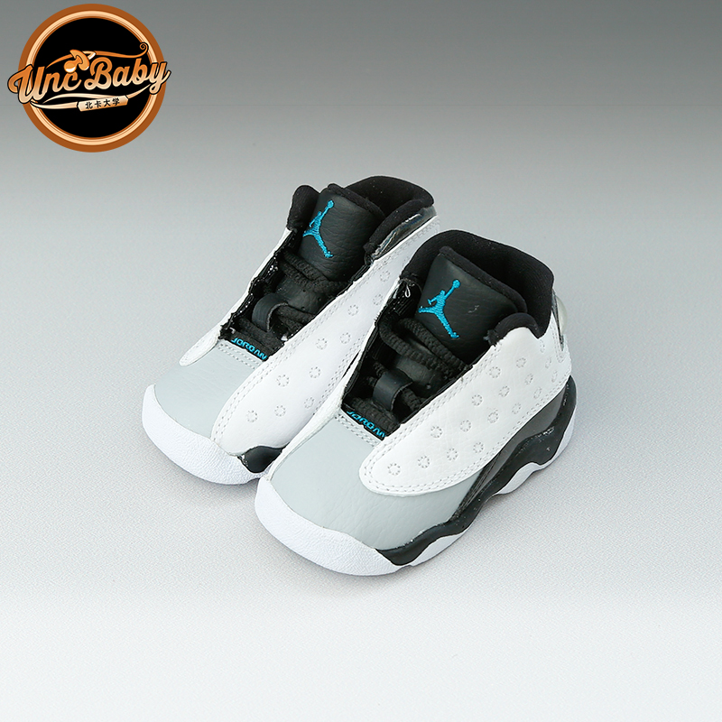 北卡大学 AIR JORDAN 13 伯爵 AJ13 TD PS童鞋 414575-414581-115