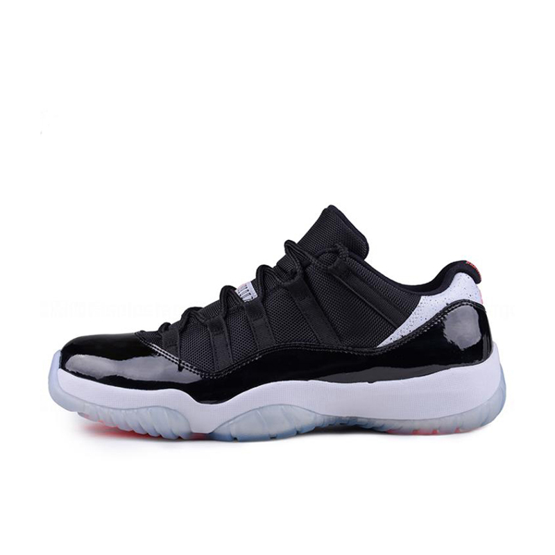 北卡大学Air Jordan 11 Low AJ11 红外线 男子篮球鞋528895-023 - 图3