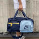 Nike Travel Leisure Sports ຄວາມອາດສາມາດຂະຫນາດໃຫຍ່ Crossbody Bag Shoulder Fitness Backpack BA6169-CK2607