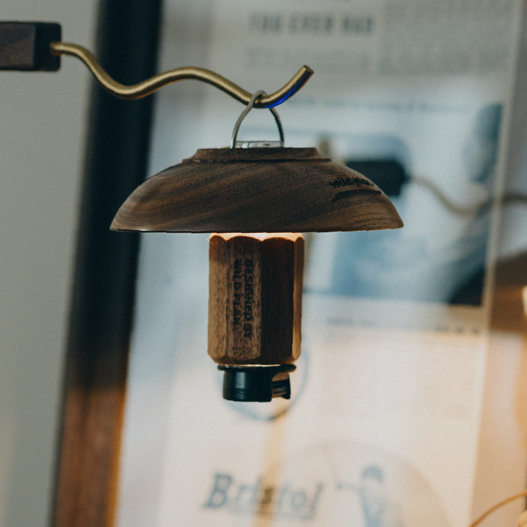 Wild plan 复古实木黑胡桃GZ灯罩灯架配件户外露营灯家用蘑菇灯罩,淘宝优惠券,粉丝福利购,淘宝优惠卷