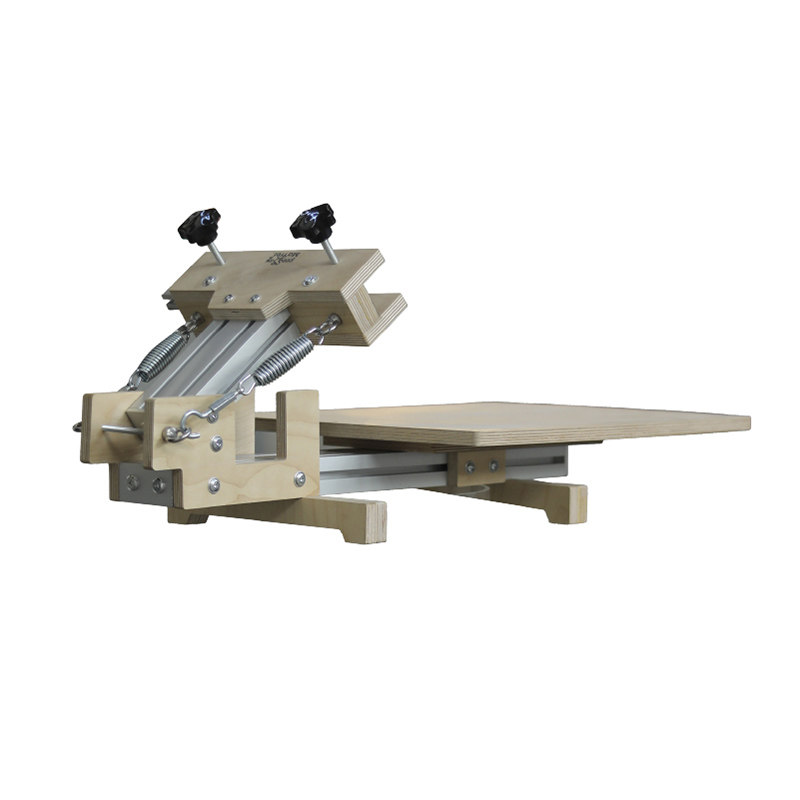 蘑菇空间X印物所小型丝印机实木手工丝网印台铝框网版定制DIY套装,淘宝优惠券,粉丝福利购,淘宝优惠卷