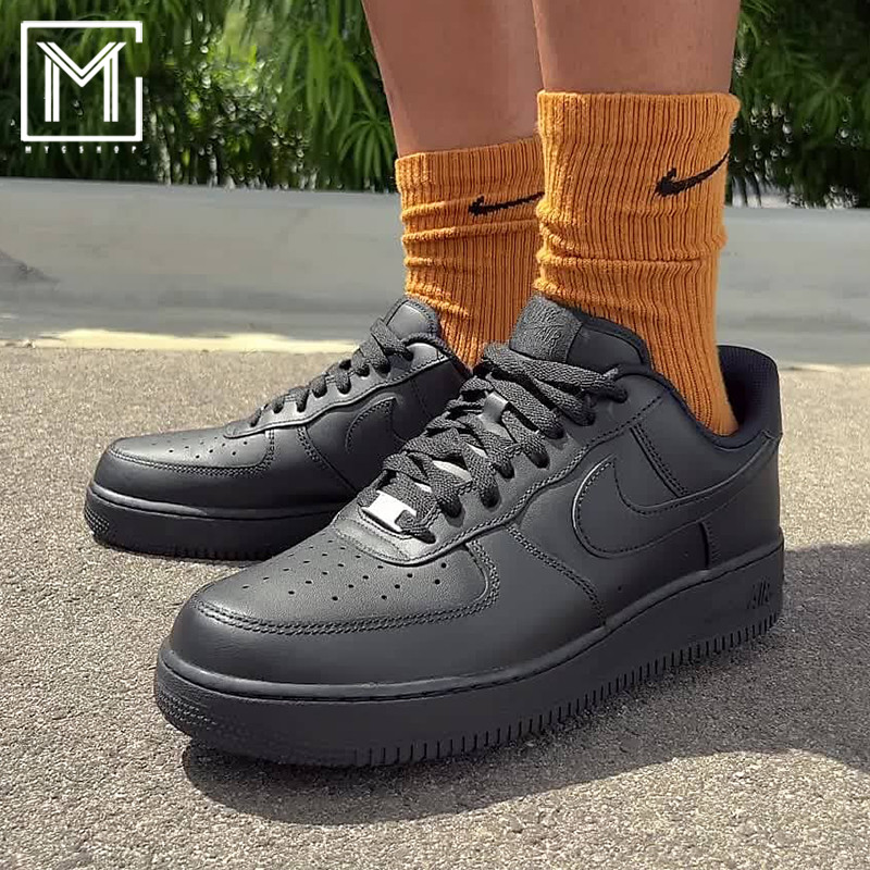 耐克Nike Air Force 1 空军一号AF1 男女低帮休闲板鞋CQ0492-001 - 图1