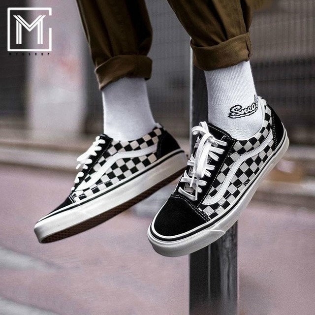 vans old skool 36 dx checkerboard