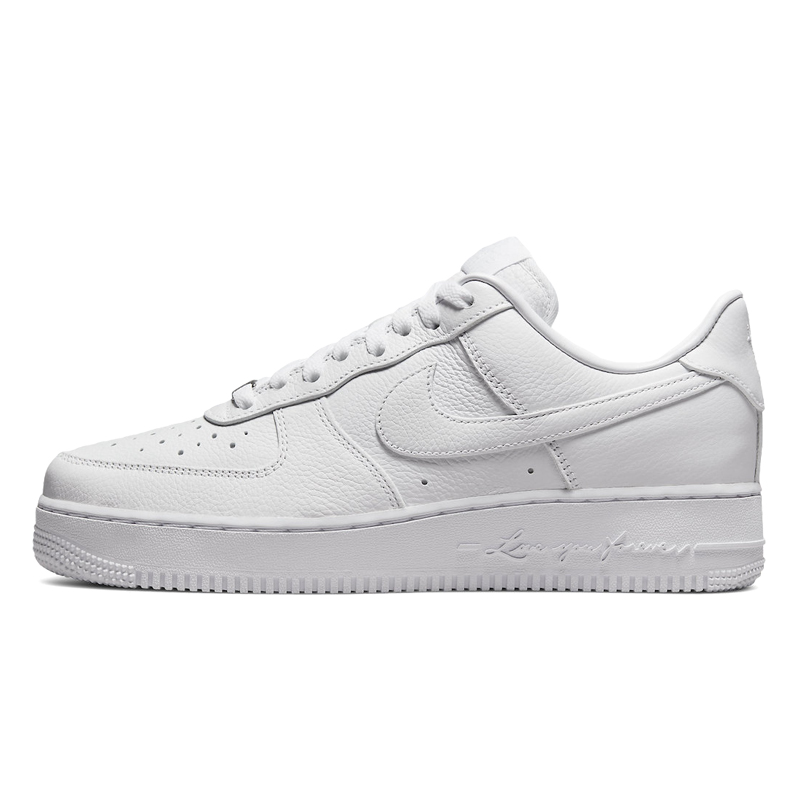 耐克NIKE AIR FORCE 1 x NOCTA联名全白AF1低帮板鞋 CZ8065-100-图3