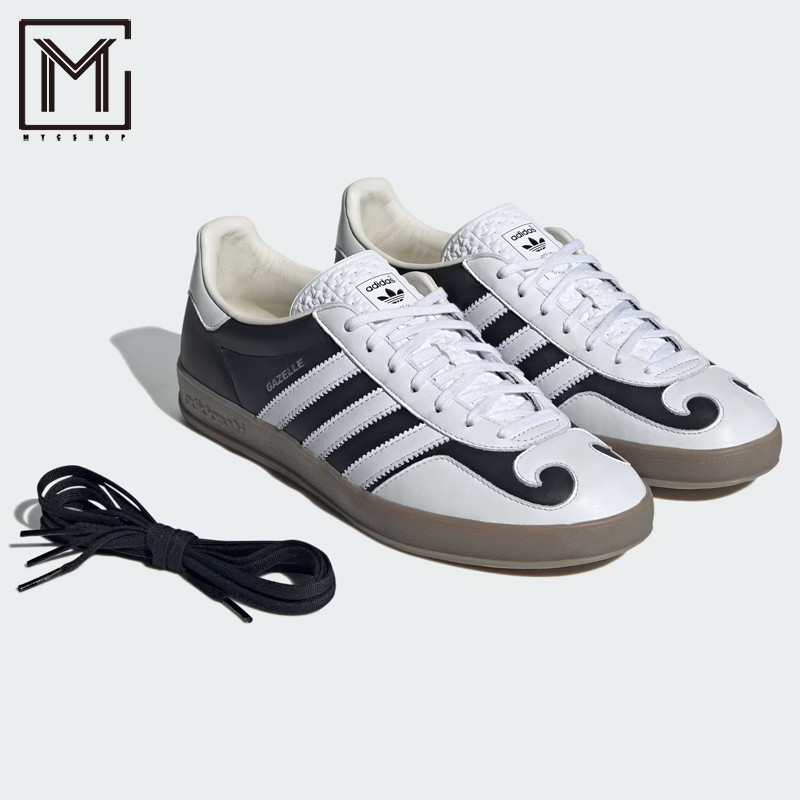 阿迪达斯Adidas Gazelle Indoor耐磨防滑男女休闲板鞋IH9989-图0