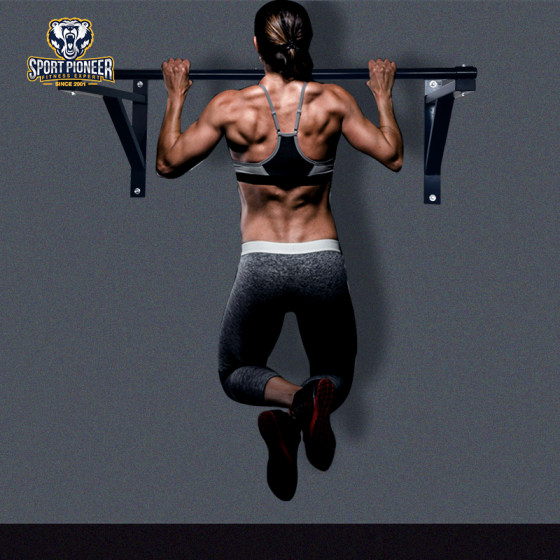 Wall-mounted punch training rack with extended pull-ups