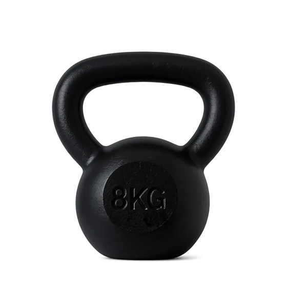 Solid cast iron kettlebell for men and women for home fitness and weight loss