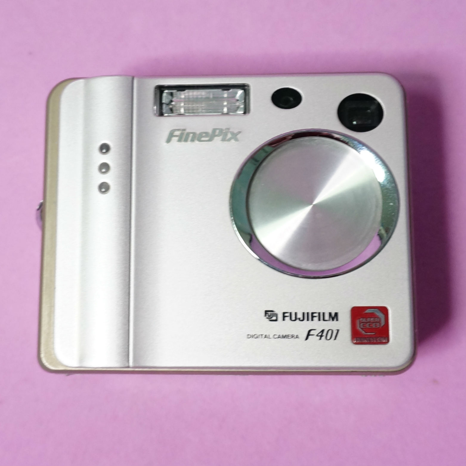 Fujifilm/富士 FinePix F401 ccd数码照相机复古方块经典卡片月光 - 图0