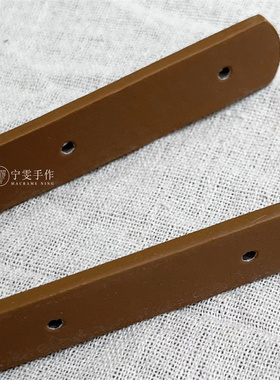 宁雯手作PU纯色包包肩带双根单肩手拿两用DIY包包编织包包