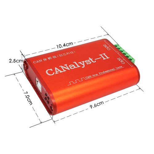 USBCAN总线分析仪创芯科技双路USB转CAN卡模块 中继j1939 CANopen - 图3