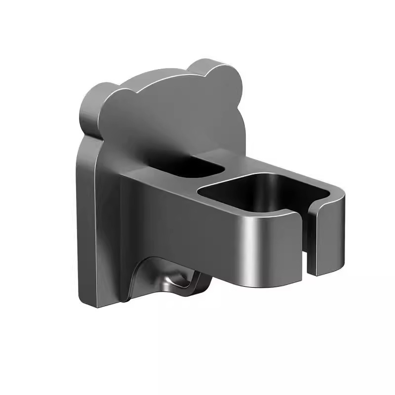 吹风机收纳置物架免打孔卫生间电吹风固定挂架浴室壁挂式风筒支架 - 图3