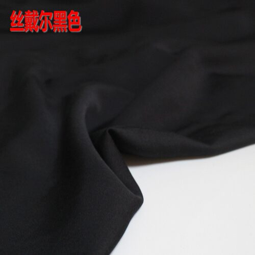 佰汇福棉绸布料正品丝戴尔百汇福纯色人造棉贡缎高端真丝绵绸面料 - 图2