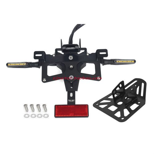 FULLREV锋锐 适用雅马哈R3 MT03 改装短尾后牌照支架LED转向灯 - 图1