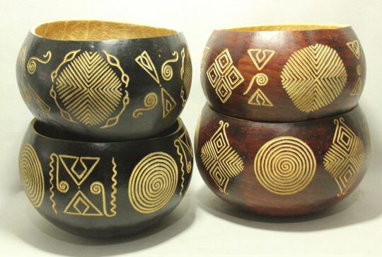 Handmade carvings imported from Kenya