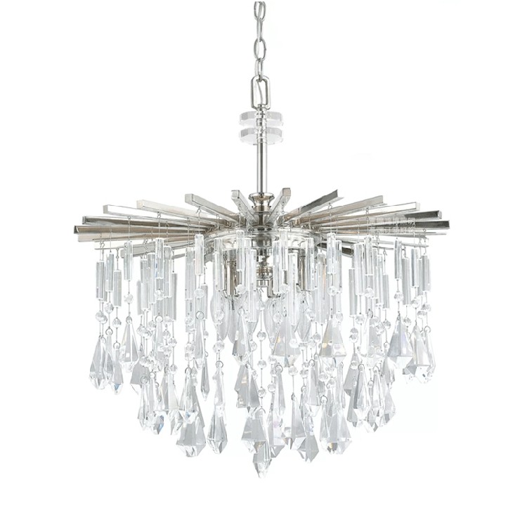 SY浪漫轻奢缤纷水晶吊灯欧法式设计师款大气卧室书房间餐厅客厅灯,淘宝优惠券,粉丝福利购,淘宝优惠卷