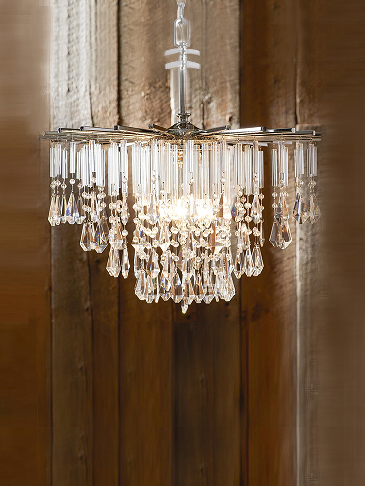 SY浪漫轻奢缤纷水晶吊灯欧法式设计师款大气卧室书房间餐厅客厅灯,淘宝优惠券,粉丝福利购,淘宝优惠卷