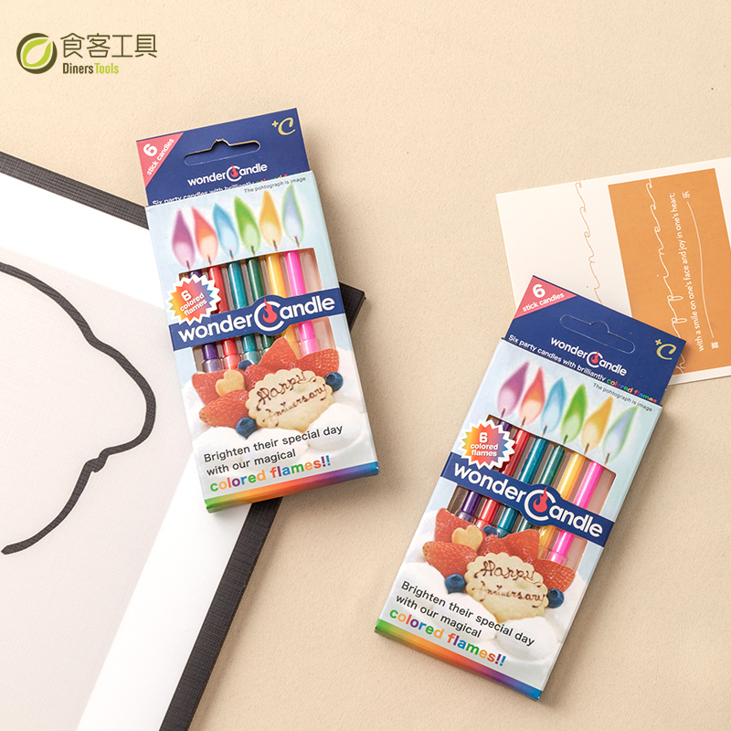 食客工具 生日蜡烛蛋糕装饰网红创意小熊蜡烛数字彩色火焰蜡烛 - 图2