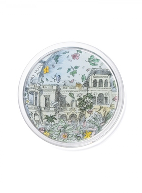 法国蜡烛器皿艺术玻璃托盘