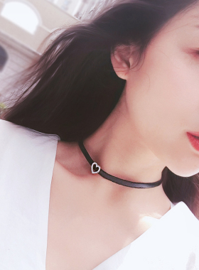 锁骨颈链颈带女链高级感配饰女