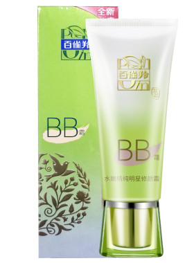 百雀羚草本水嫩精纯明星修颜霜40g BB霜隔离裸妆轻透官方正品女