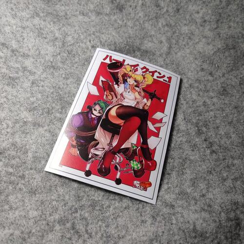 小丑女汽车摩托装饰贴改装车贴后窗划纹油箱贴漫威漫画英雄D2188 - 图1
