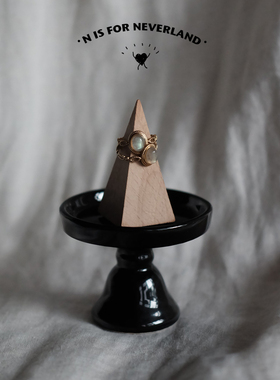 18k包金维多利亚风拉长石戒指