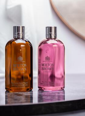 英国Molton Brown摩顿布朗香氛沐浴露乌木沉香玫瑰小众高级伴手礼