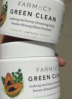 Farmacy 法沫溪卸妆膏洁面膏清爽不闷豆辣木籽苹果温和眼唇卸