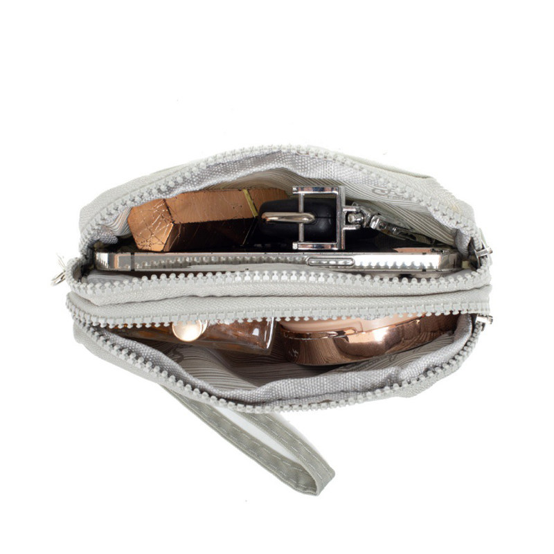 简约布艺多层拉链小包包女士多功能零钱包休闲百搭帆布时尚手拿包,淘宝优惠券,粉丝福利购,淘宝优惠卷