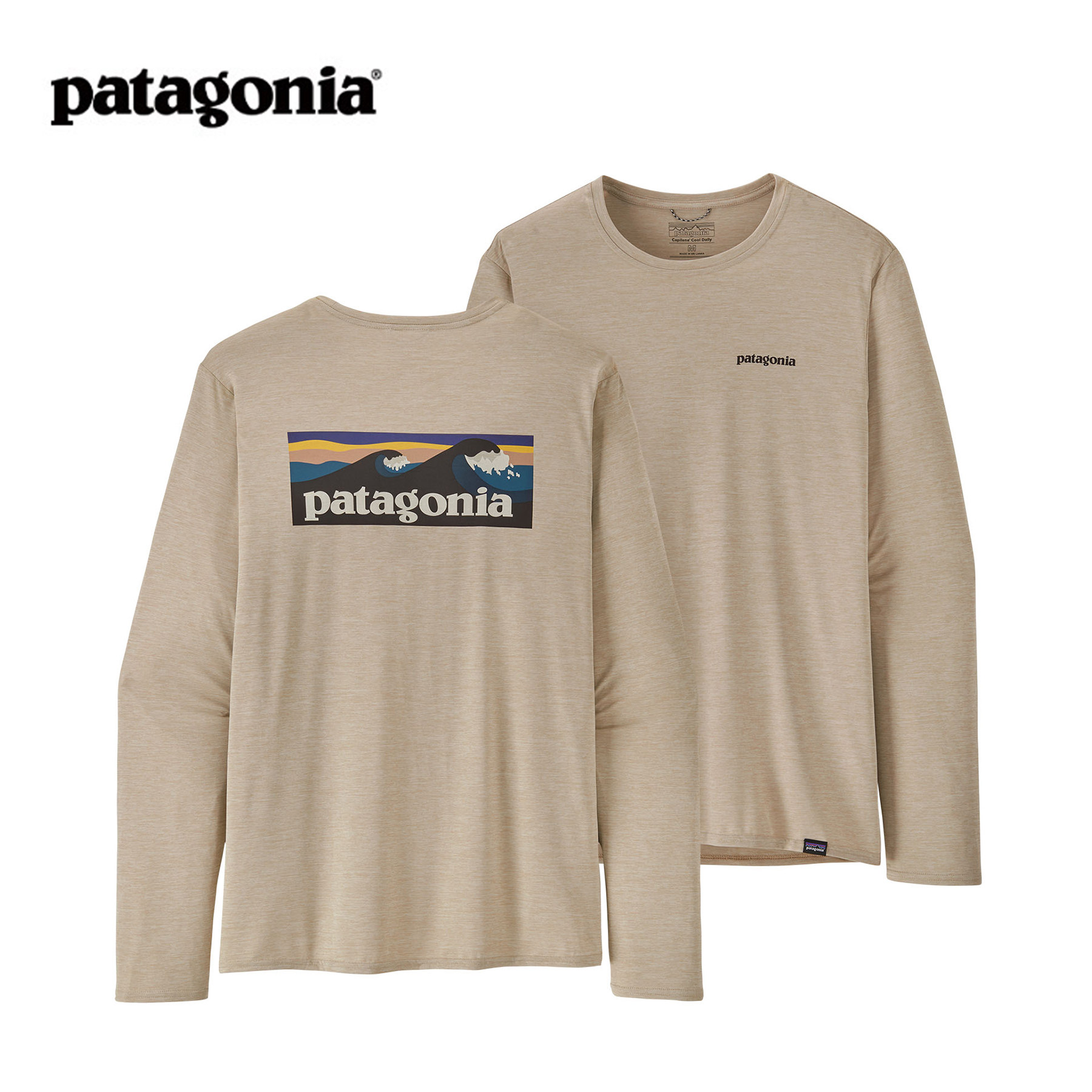 巴塔哥尼亚Patagonia 男士户外透气C1速干长袖T恤 Cap Cool 45170 - 图1