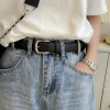Women's simple PU Korean style soft belt belt