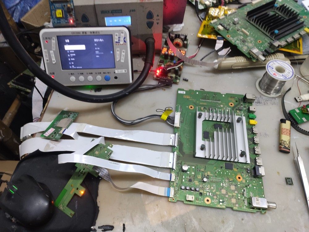 维修索尼KD-55/65/75X85J/85X80J主板1-009-724-11/21/21 - 图0