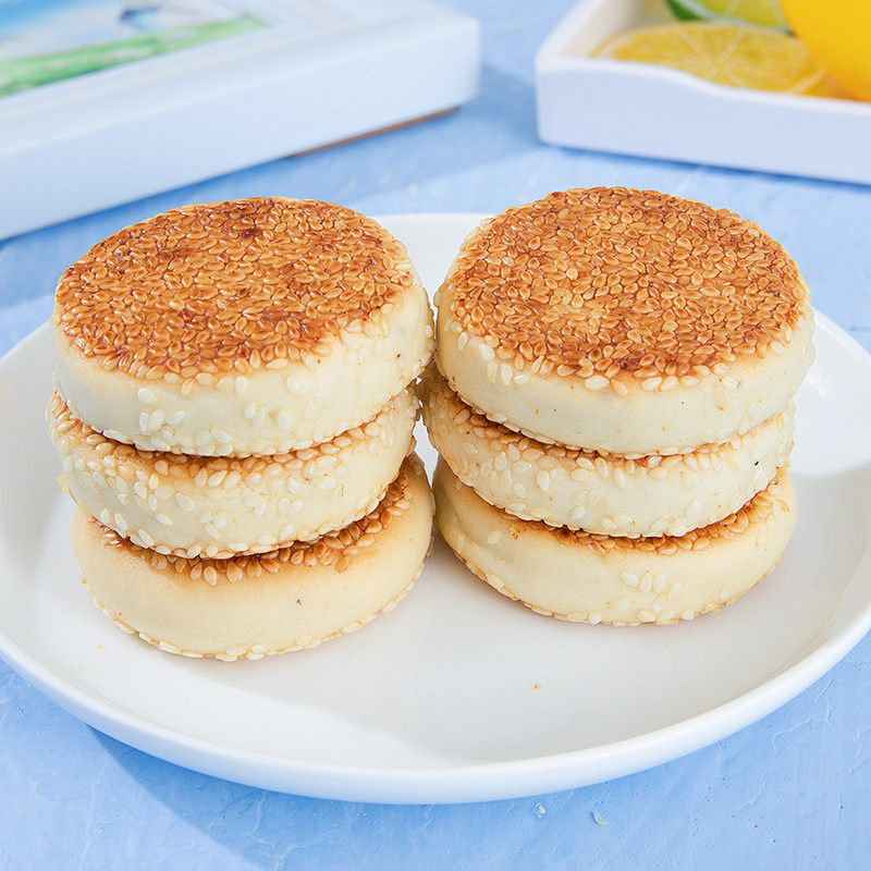 老式红豆麻饼芝麻酥饼无糖精传统糕点小吃孕妇尿人休闲小零食专用,淘宝优惠券,粉丝福利购,淘宝优惠卷