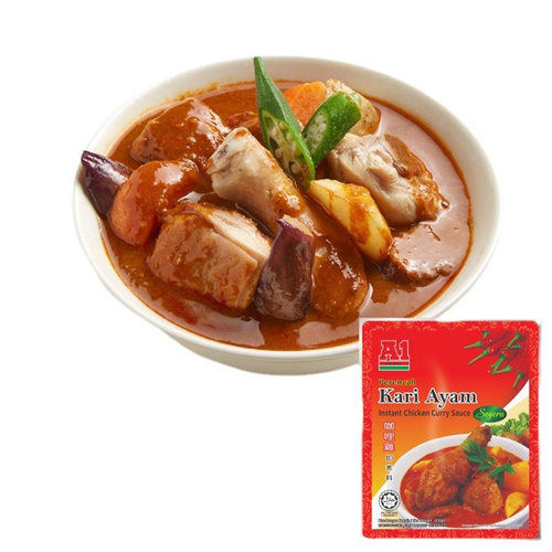 马来西亚A1咖喱鸡酱100克袋东南亚风味咖喱鸡肉牛肉土豆鱼虾蟹 - 图3
