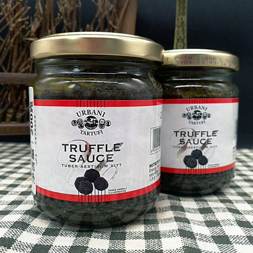 一瓶包邮意大利进口URBANI黑松露酱180g TRUFFLE SAUCE黑松露菌酱 - 图0