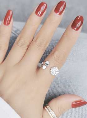 时尚个性戒指开口可调节