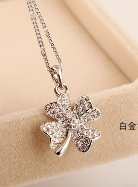 时尚气质水钻花朵韩版女短款配饰