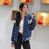 24 New MLB Couple Baseball Jackets Men's and Women's NY Retro Old Flower Full Label Sports Jackets 3AJPM0641