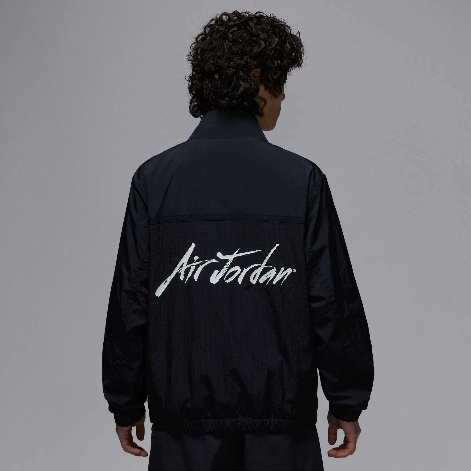 Jordan25新款Nike耐克男子外套AJ梭织立领防风休闲运动夹克IH0832 - 图0