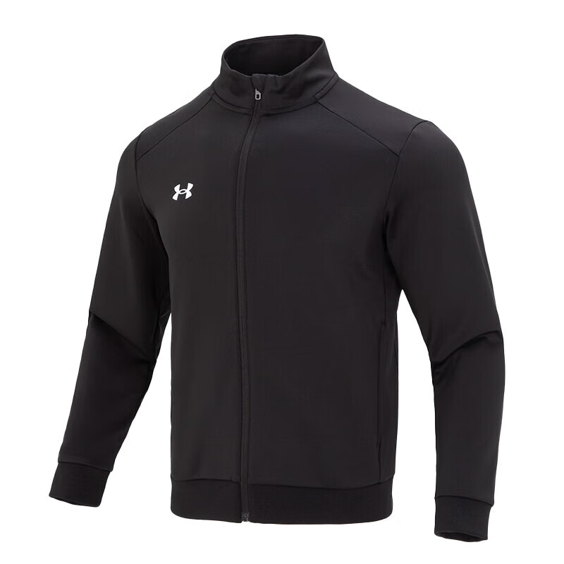 UA安德玛外套男女同款抓绒保暖立领开衫运动休闲针织夹克23600305 - 图3