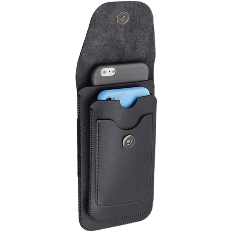 进口皮子母二合一双手机腰包男竖款工地穿皮带轻薄腰带间小包潮牌,淘宝优惠券,粉丝福利购,淘宝优惠卷