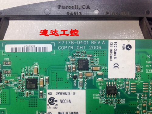 可开票F7178-0401 REV A COPYRIGHT 2006 matroh工业医疗控制卡 - 图0