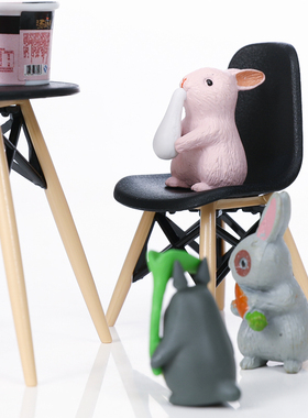 日本进口迷你逼真微型模型装饰物