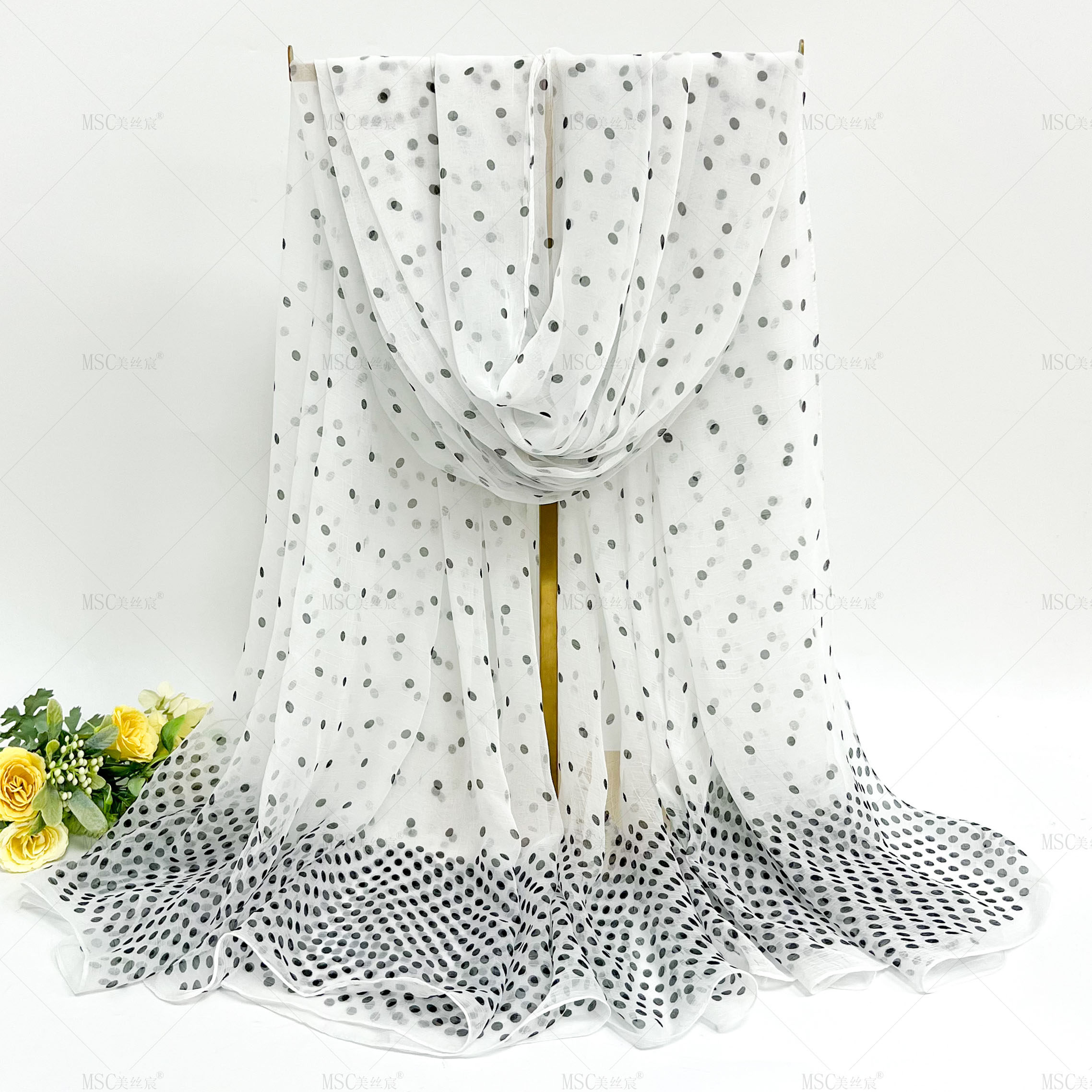 美丝宸新款140*180大尺寸丝巾多色可选法式复古风四季围巾保暖