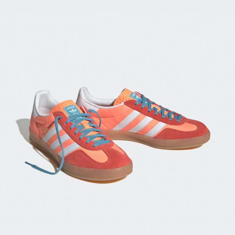 Adidas/阿迪达斯三叶草男女鞋GAZELLEINDOOR低帮休闲鞋板鞋HQ9016 - 图1